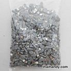 หัวซิปฟันไนลอน พลาสติก ขนาดเบอร์ 5  บรรจุ 100 อัน สีเทา