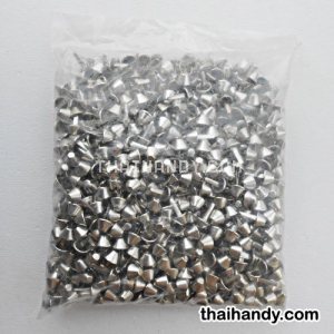 ขารองกระเป๋า ถ้วย ขนาด 15 mm ใหญ่ บรรจุ 300 อัน สีนิเกิ้ล รูปเต็ม