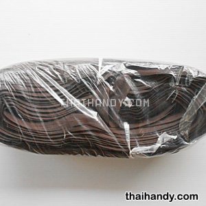 รางผ้าซิปเฉพาะรางซิป ฟันไนลอน ขนาดเบอร์ 5  บรรจุ 200 หลา สีน้ำตาลเข้ม รูปเต็ม