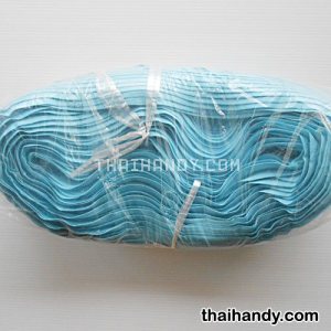 รางผ้าซิปเฉพาะรางซิป ฟันไนลอน ขนาดเบอร์ 5  บรรจุ 200 หลา สีฟ้าอ่อน รูปเต็ม