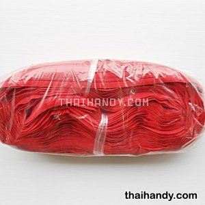 รางผ้าซิปเฉพาะรางซิป ฟันไนลอน ขนาดเบอร์ 5  บรรจุ 100 หลา สีแดง รูปเต็ม