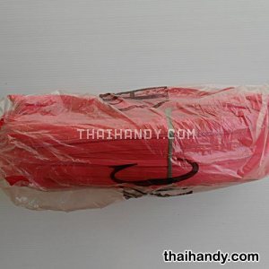 รางผ้าซิปเฉพาะรางซิป ฟันไนลอน ขนาดเบอร์ 5  บรรจุ 100 หลา สีชมพูอมส้ม รูปเต็ม