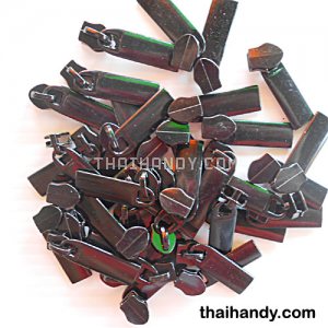 หัวซิปฟันไนลอน แท่ง ขนาดเบอร์ 5  บรรจุ 120 อัน สีดำเงา รูปเต็ม