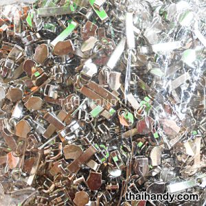 หัวซิปฟันไนลอน หมอน ขนาดเบอร์ 5  บรรจุ 100 อัน สีนิเกิ้ล รูปเต็ม