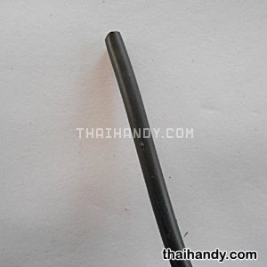 สายยางทำหูกระเป๋า PVC  ขนาด 6 มิล บรรจุ 1 เมตร สีดำ รูปเต็ม