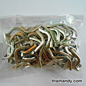 มุมกระเป๋า โลหะ ขนาด 2 cm (#2) บรรจุ 80 อัน สีนิเกิ้ล รูปเต็ม