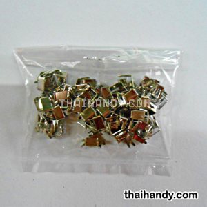 ตัวล็อคปลายซิป ขนาดเบอร์ 5  บรรจุ 100 อัน สีนิเกิ้ล รูปเต็ม