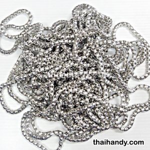 โซ่ เหล็ก บรรจุ 10 เมตร สีเงิน รูปเต็ม