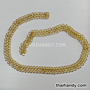 โซ่ เหล็ก ขนาดหนา บรรจุ 1 เมตร สีทอง รูปเต็ม