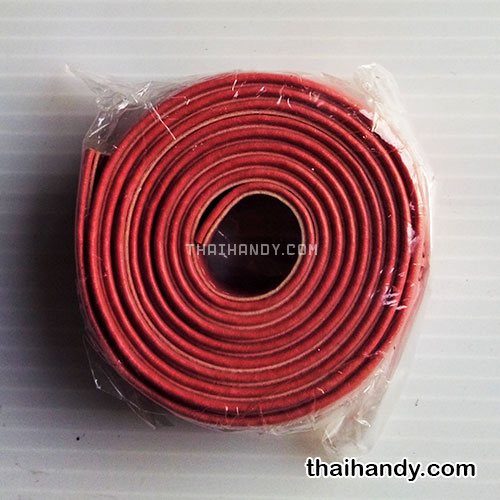 สายกระเป๋าหนังสะพาย เปลือย ขนาดหน้ากว้าง 1.8 cm  บรรจุ 1 เส้น สีโอรสอมชมพู รูปเต็ม