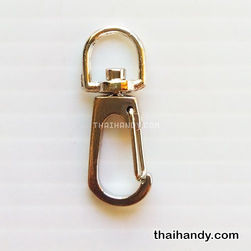 คอหมาโลหะ ตะขอซี ขนาด 1.21x3.3 cm  บรรจุ 10 อัน สีนิเกิ้ล รูปเต็ม