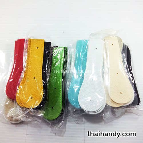 ฝาปิดกระเป๋าเฉพาะฝา ปิดด้านข้าง ขนาด 4x13 cm  บรรจุ 10 ชุด สีคละสี รูปเต็ม