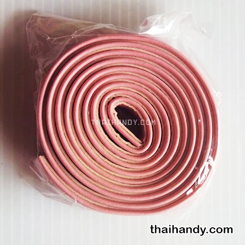 สายกระเป๋าหนังสะพาย เปลือย ขนาดหน้ากว้าง 2.5 cm  บรรจุ 1 เส้น สีชมพูอ่อน รูปเต็ม