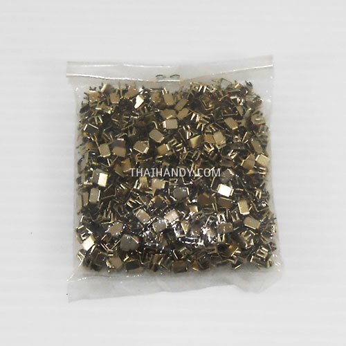 ตัวล็อคปลายซิป ขนาดเบอร์ 5  บรรจุ 1000 อัน สีนิเกิ้ล รูปเต็ม