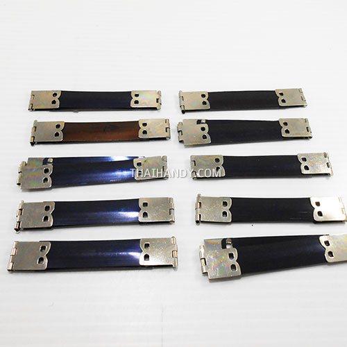 ปากบีบกระเป๋า สปริง ขนาด 3.5 นิ้ว บรรจุ 10 อัน สีดำ รูปเต็ม