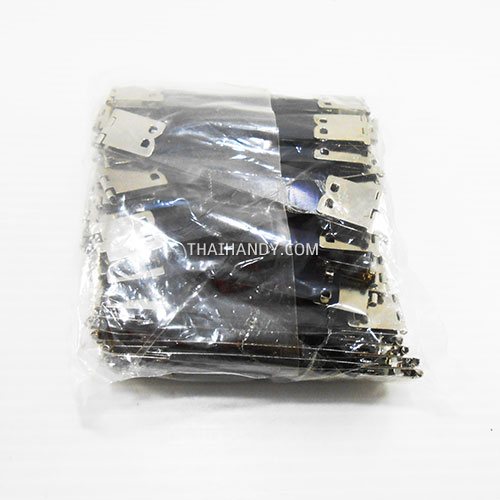 ปากบีบกระเป๋า สปริง ขนาด 3.5 นิ้ว บรรจุ 50 อัน สีดำ รูปเต็ม