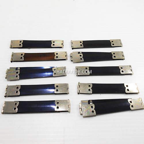 ปากบีบกระเป๋า สปริง ขนาด 3 นิ้ว บรรจุ 10 อัน สีดำ รูปเต็ม