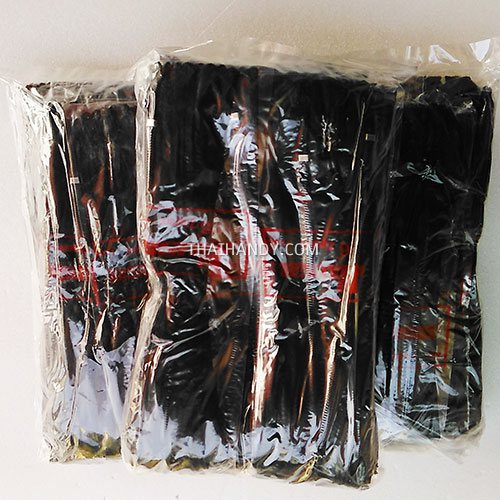 รางผ้าซิปสำเร็จรูป ฟันไนลอน ขนาดเบอร์ 3 ยาว 6 นิ้ว บรรจุ 30 โหล สีน้ำตาลเข้ม รูปเต็ม