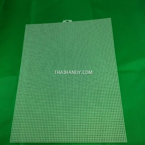 แผ่นเฟรมพลาสติก สี่เหลี่ยม ขนาด 26x34 cm.  บรรจุ 1 อัน สีขาว รูปเต็ม