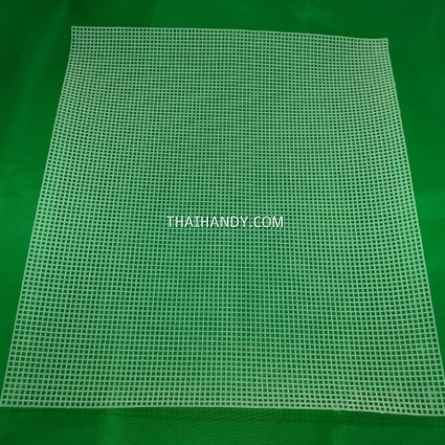 แผ่นเฟรมพลาสติก สี่เหลี่ยม ขนาด 36.5x41cm.  บรรจุ 1 อัน สีขาว รูปเต็ม