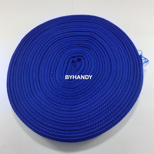 สายผ้า-ผ้ากุ๊น PP  ลายเวอร์จิ้น ขนาด 1 นิ้ว บรรจุ 50 เมตร สีน้ำเงิน รูปเต็ม