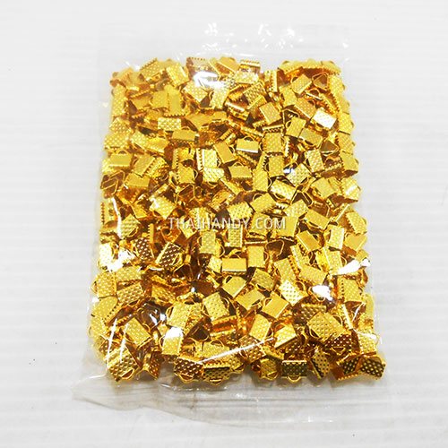 บานพับ โลหะ ขนาด 8 mm  บรรจุ 400 อัน สีทอง รูปเต็ม