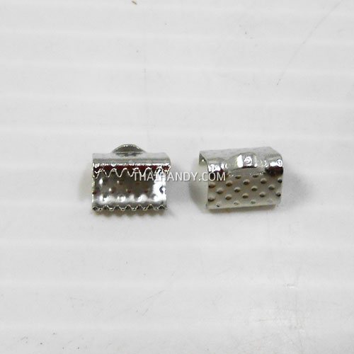 บานพับ โลหะ ขนาด 8 mm  บรรจุ 2 อัน สีเงิน รูปเต็ม