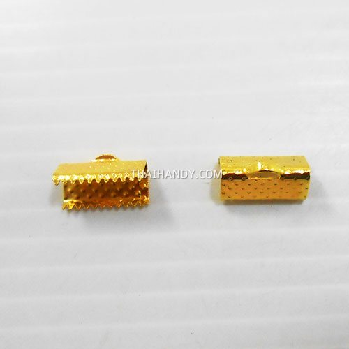 บานพับ โลหะ ขนาด 13 mm  บรรจุ 2 อัน สีทอง รูปเต็ม