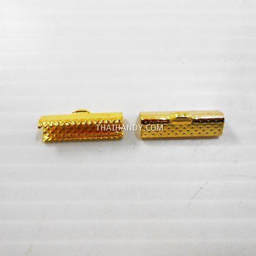 บานพับ โลหะ ขนาด 20 mm  บรรจุ 2 อัน สีทอง รูปเต็ม