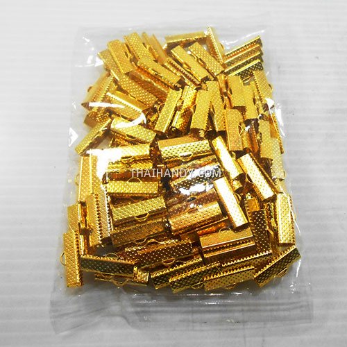 บานพับ โลหะ ขนาด 20 mm  บรรจุ 200 อัน สีทอง รูปเต็ม