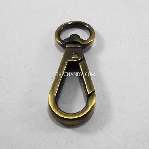 คอหมาโลหะ แฟชั่น ขนาด 1.5x4.8 cm  บรรจุ 1 อัน สีทองรมดำ รูปเต็ม