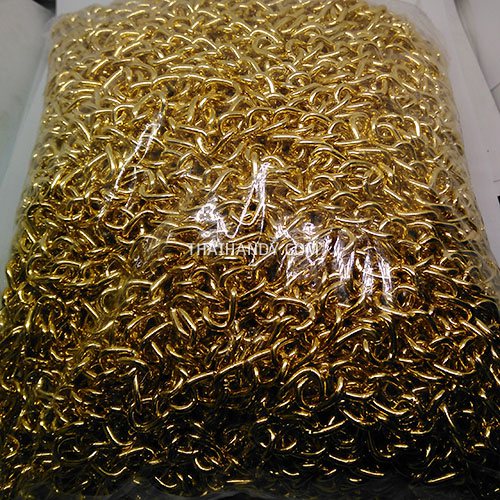 โซ่อลูมิเนียม  ACU29-225  ขนาด 10 mm  บรรจุ 50 เมตร สีทอง รูปเต็ม