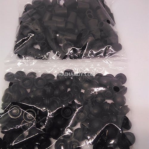 ตัวหุ้มปลายสาย กรวย บรรจุ 200 อัน สีดำ รูปเต็ม
