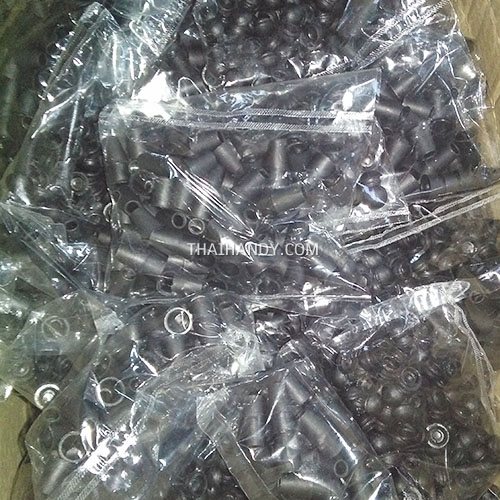 ตัวหุ้มปลายสาย กรวย บรรจุ 1000 อัน สีดำ รูปเต็ม