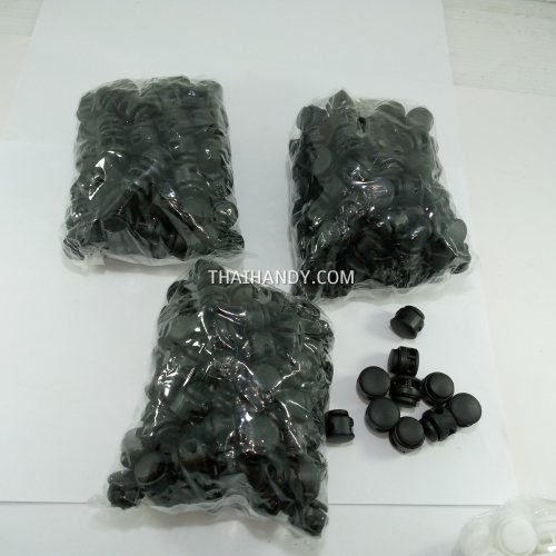 ตัวล็อคเชือก จานบิน ขนาดกลาง บรรจุ 1000 อัน สีดำ รูปเต็ม