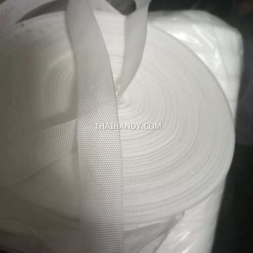 สายผ้า-ผ้ากุ๊น PP  ลายเวอร์จิ้น ขนาด 7 หุน บรรจุ 1 เมตร สีดำ รูปเต็ม