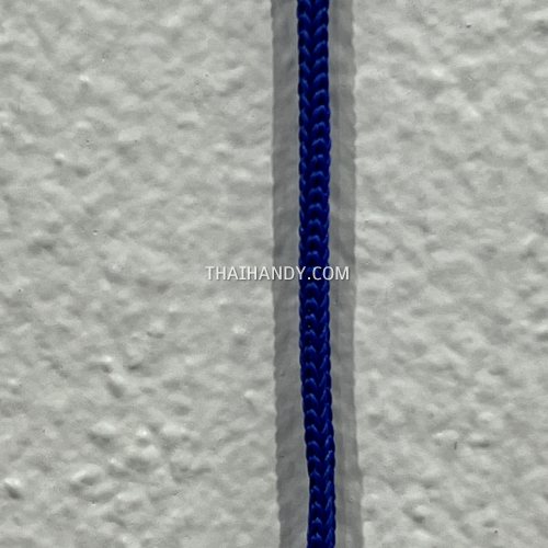 เชือกร่มพื้น แพ็ค ขนาด 3 mm  บรรจุ 1 กิโลกรัม สีน้ำเงิน รูปเต็ม
